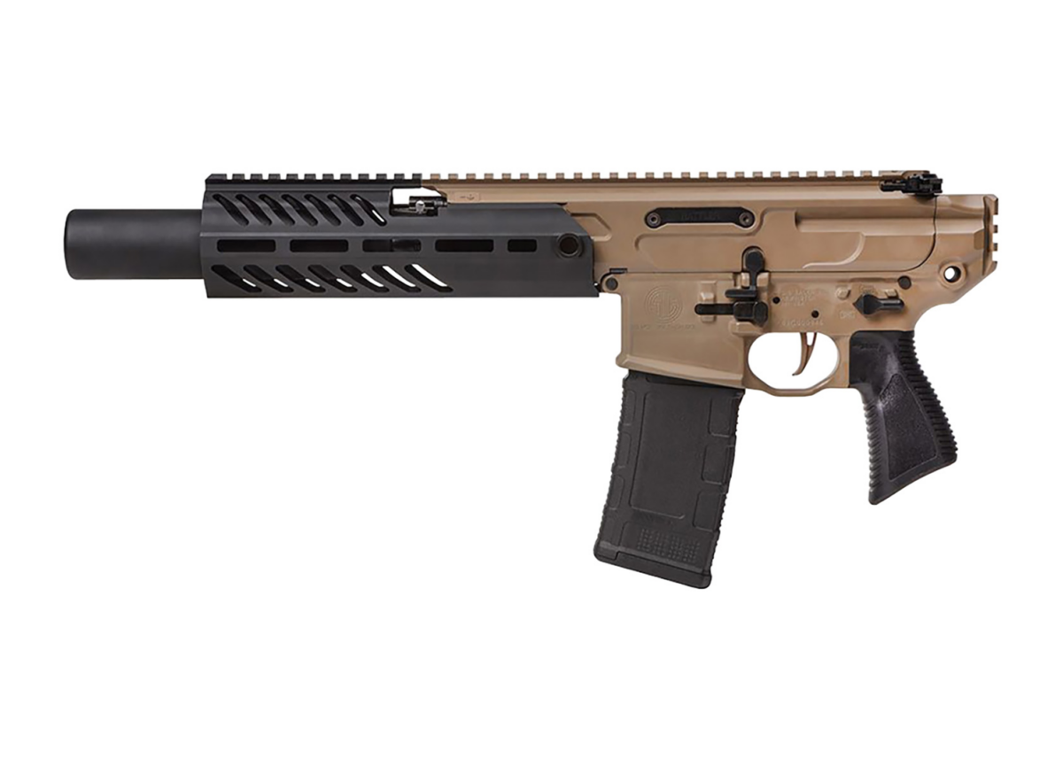 Sig Sauer MCX Rattler Canebrake - Coyote - 300 Blackout Pistol ...