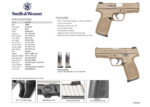 Smith & Wesson SDVE Compact FDE 4 Smith & Wesson SDVE Compact - FDE - 9mm - 13655