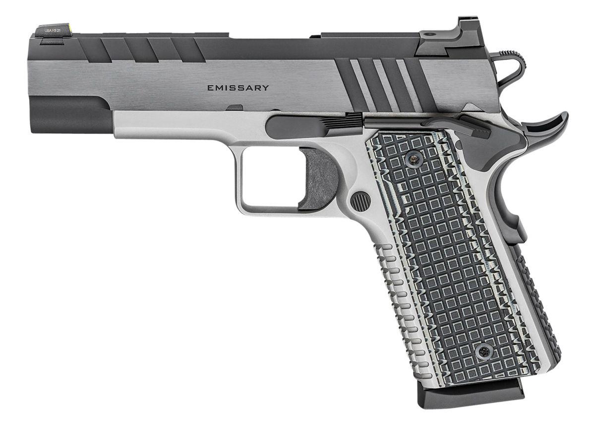 Springfield Armory 1911 Emissary - Stainless Steel - 45ACP Pistol - PX9218L