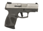 TAURUS G2C - Stainless Steel/Gray - 9mm Pistol - 1G2C93912G