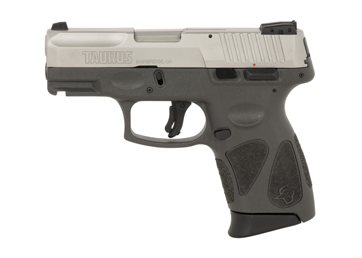 TAURUS G2C - Stainless Steel/Gray - 9mm Pistol - 1G2C93912G