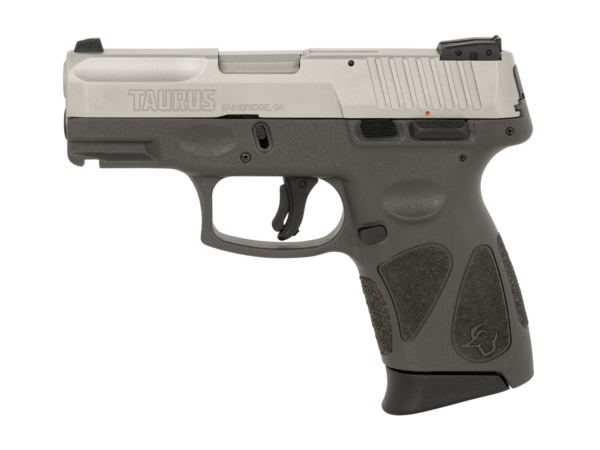 TAURUS G2C - Stainless Steel/Gray - 9mm Pistol - 1G2C93912G