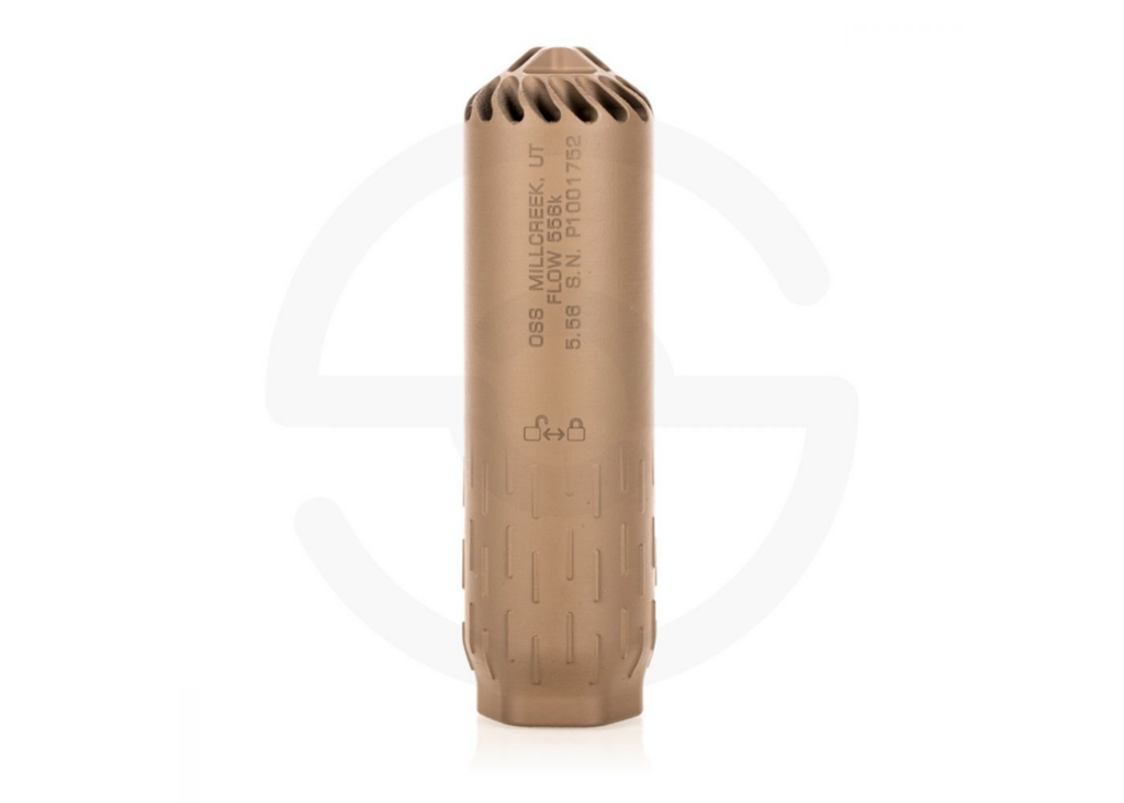 HUXWRX FLOW 556K Suppressor FDE - Watchdog Tactical
