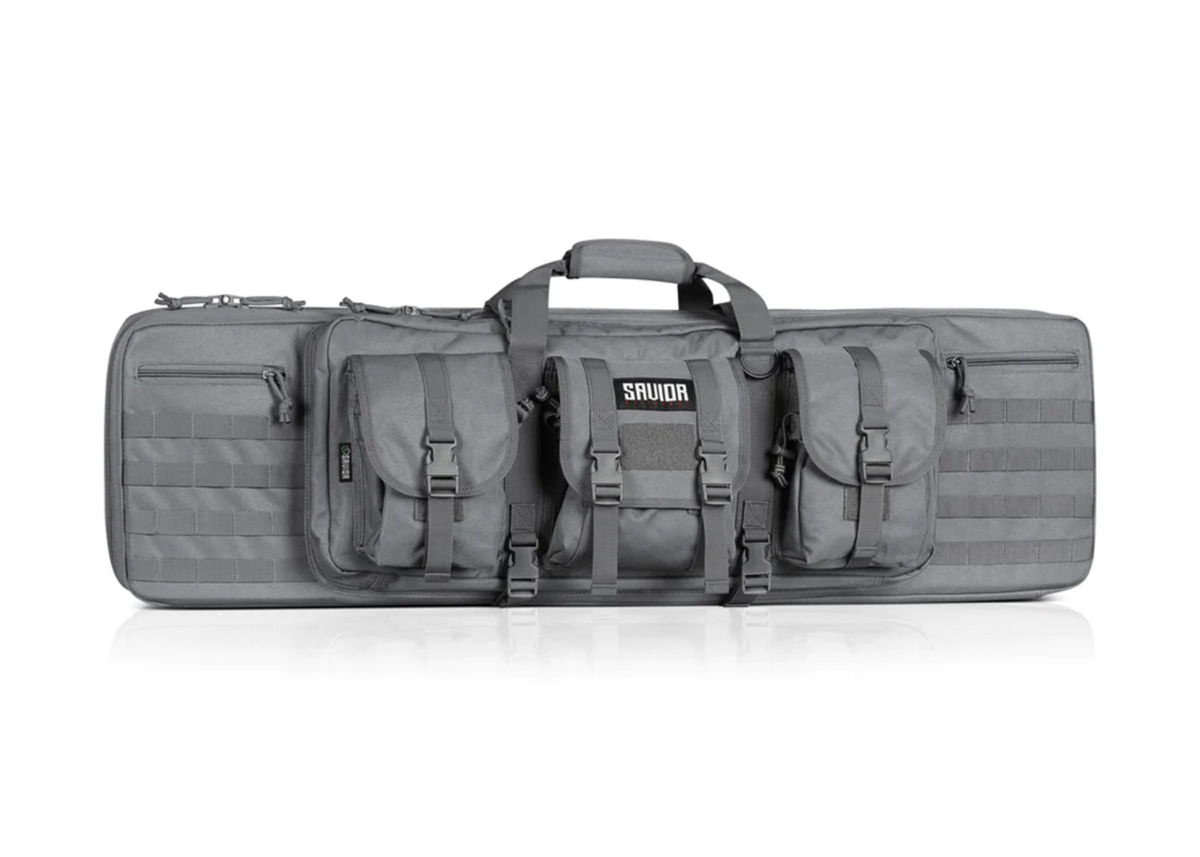 SAVIOR EQUIPMENT AMERICAN CLASSIC RIFLE CASE- 51" - GRAY