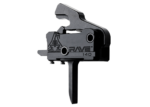 Rise Armament Rave 140 Flat AR Trigger - Black or Red - Black