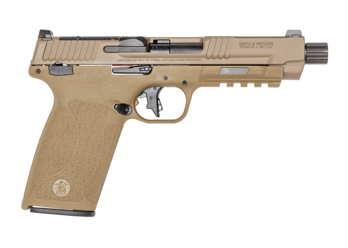 Smith & Wesson M&P 5.7 - FDE - 5.7x28mm Pistol - 14004 (No Manual Safety)