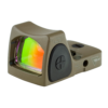 Trijicon RMR Type 2 1x 3.25 MOA Red LED Dot Reticle (BLACK/FDE/COYOTE/ODG) - FDE