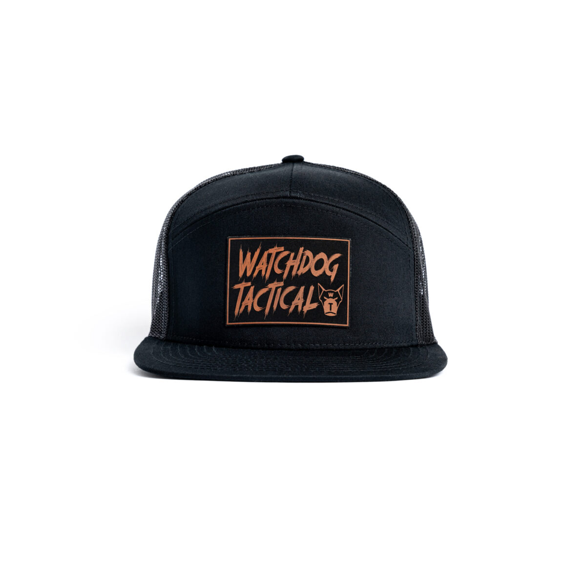 Watchdog Tactical Patch Snapback Hat Black 1 Watchdog Tactical Patch Snapback Hat- Black