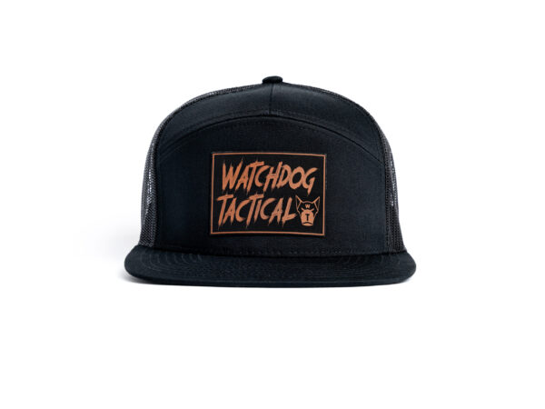 Watchdog Tactical Patch Snapback Hat- Black