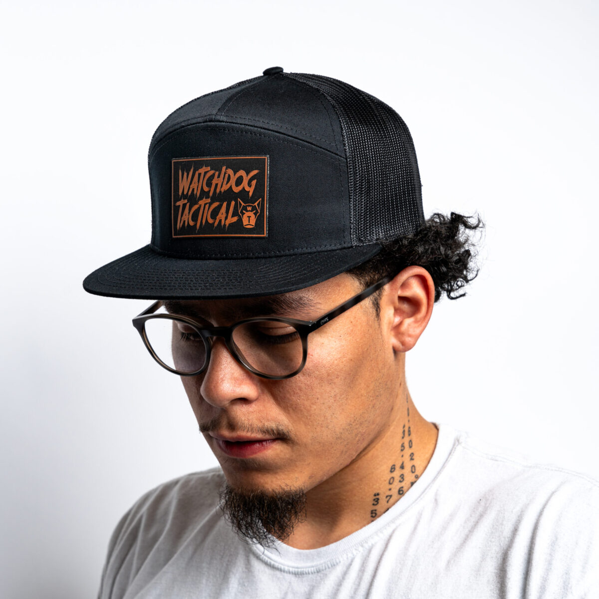 Watchdog Tactical Patch Snapback Hat- Black