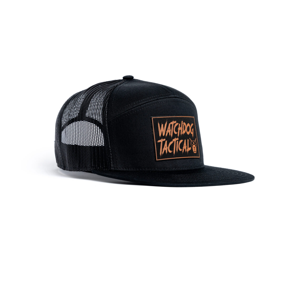 Watchdog Tactical Patch Snapback Hat- Black