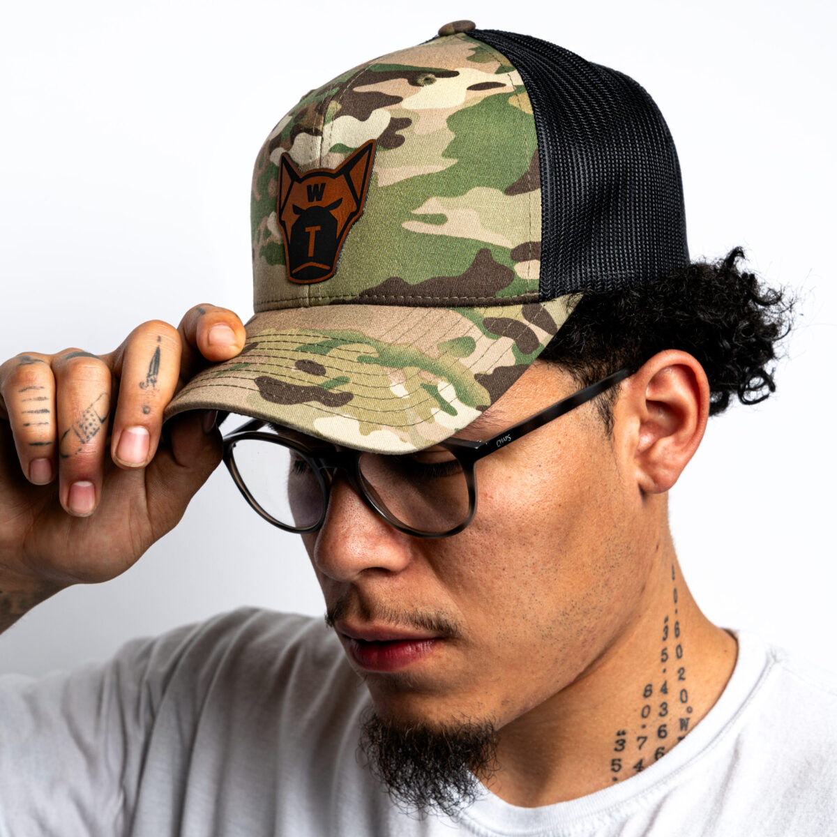 Watchdog Tactical Patch Snapback Hat Camo