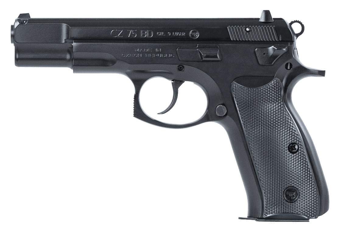 CZ-USA 75BD 9MM BLACK 4.7" 16+1 FS 1 01130e064