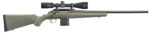Ruger 26951 American Predator Full Size 223 Rem 10+1 22" Matte Black Threaded Barrel, Matte Black Picatinny Rail Steel Receiver, Moss Green Fixed Synthetic Stock, Vortex Crossfire II 4-12x44mm 2 100032