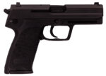 HK 81000326 USP V7 LEM 45 ACP Caliber with 4.41" Barrel, 12+1 Capacity, Overall Black Finish, Serrated Trigger Guard Frame, Serrated Steel Slide & Polymer Grip Includes 2 Mags 2 10014