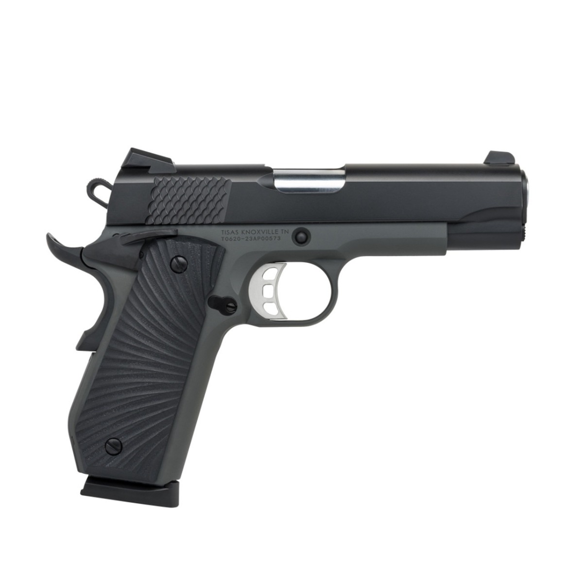 Tisas 1911 Stingray Carry Pistol - Black | 9mm | 4.25" Barrel | 10rd | G10 Grips | Ed Brown Bobtail 1 10100106 1