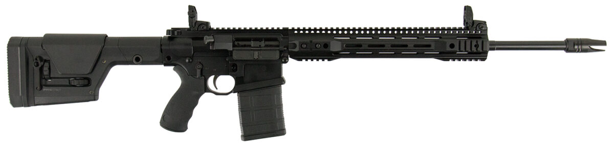 Franklin Armory 0010011BLK Praefector-M Milita 308 Win 20" 20+1 Black Hard Coat Anodized Adjustable Magpul PRS Stock 1 101791