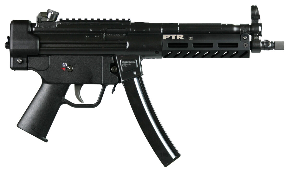 PTR 601 9CT Pistol 9mm Luger 8.86" 30+1 Black Threaded 1/2 x 28 Top Rail 1 102282