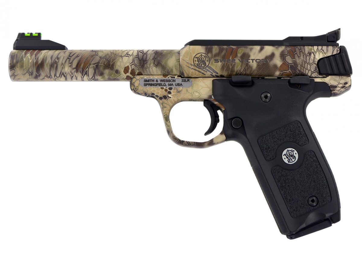 SMITH AND WESSON SW22 VICTORY 22LR KRYPTEK 5.5" 1 102978501