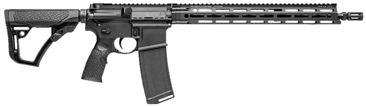 Daniel Defense 0212802267055 DDM4 V7 *CA Compliant 5.56x45mm NATO 16" 10+1 Rattlecan Cerakote 6 Position w/SoftTouch Overmolding Stock 1 104009