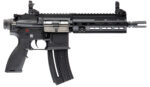 HK 81000404 416 22 LR 10+1 8.50" Black Steel Threaded Barrel, Black Aluminum Receiver w/M-LOK & Picatinny Rail, Black Polymer Grip w/Storage Compartment 2 108067