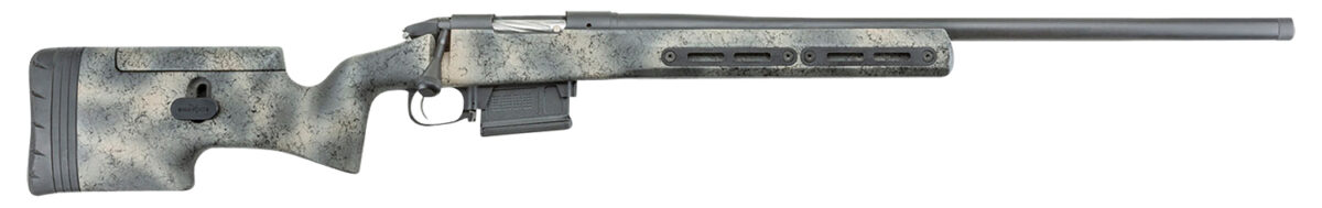 Bergara Rifles BPR2265PRCF Premier Ridgeback 6.5 PRC 7+1 26" Medium Palma Taper Barrel, Graphite Black Cerakote Steel Receiver, Woodland Camo Adjustable Cheekpiece Grayboe Ridgeback Stock, Right Hand 1 108674