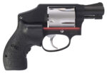 Smith & Wesson 12643 Performance Center Model 442 38 S&W Spl +P 5rd 1.88" Black Stainless Steel Barrel, Black Fluted Cylinder, Matte Black Aluminum Black Frame with Black Crimson Trace Lasergrip 2 108983