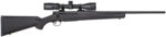 Mossberg 28053 Patriot 7mm-08 Rem Caliber with 5+1 Capacity, 22" Fluted Barrel, Matte Blued Metal Finish & Black Synthetic Stock Right Hand (Full Size) Includes Vortex Crossfire II 3-9x40mm Scope 2 109219