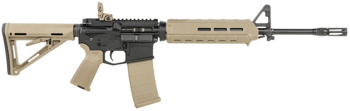 Smith & Wesson LE 311054 M&P15 Magpul MOE Semi-Automatic 223 Remington/5.56 NATO 16" 30+1 Magpul MOE SL Flat Dark Earth Stk Black Armornite 1 10955