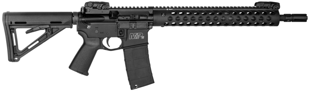 Smith & Wesson LE 311024 M&P15 Carbine TS Semi-Automatic 223 Remington/5.56 NATO 16" 30+1 Magpul MOE Black Stk Black 1 10956