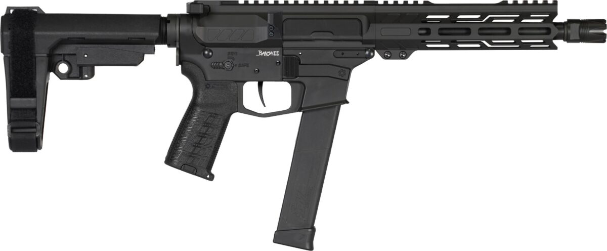 CMMG Banshee Mk10 Pistol - Black | 10mm | 8" Barrel | 7" M-LOK Handguard | SBA3 Arm Brace 1 10a570f ab