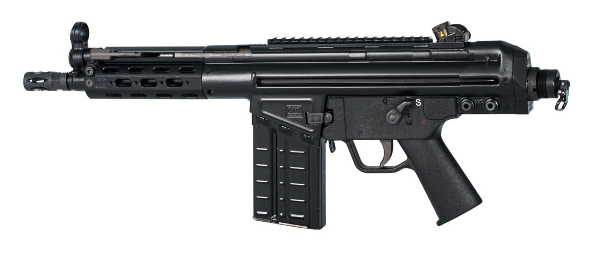 PTR 105 PDWR 7.62x51mm NATO 20+1 8.50" Black M-LOK Handguard, Black Aluminum Picatinny Rail Receiver, Black Polymer Grip 1 110253