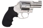 Colt Mfg KCOBRASB2BB King Cobra Carry 357 Mag 6 Shot 2" DAO Brushed Stainless Steel Barrel, Cylinder & Frame, Black Hogue Rubber w/Finger Grooves Grip 2 113545