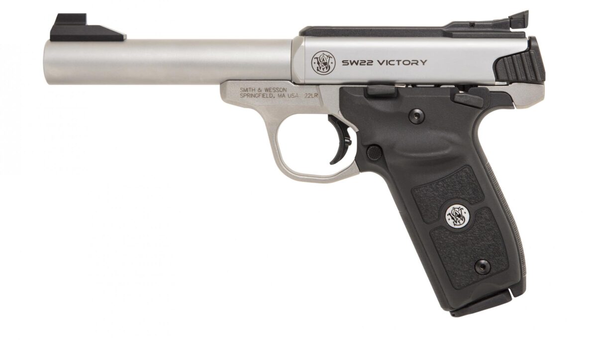 SMITH AND WESSON SW22 VICTORY TRGT 22LR 5.5" MA 1 1153684ab