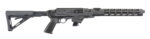 Ruger 19124 PC Carbine 9mm Luger 10+1 16.12" Threaded/Fluted Barrel, Type III Hard Coat Anodized Aluminum Alloy Receiver, Magpul 6 Position MOE Stock, M-LOK Accessory Slots, Optics Ready 2 118088