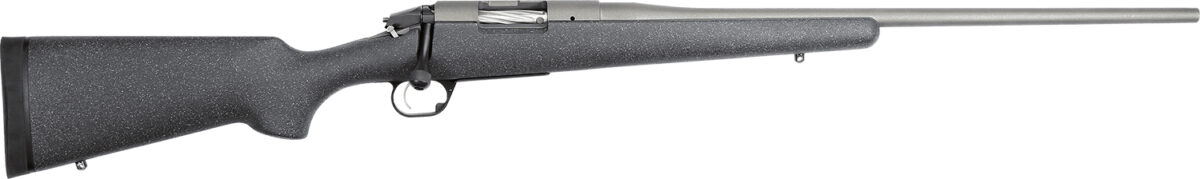 Bergara Rifles BPR2865PRC Premier Mountain 6.5 PRC 2+1 24" Tactical Gray Cerakote Barrel, Tactical Gray Cerakote Stainless Steel Receiver, Gray Speckled Black Stock, Right Hand 1 119378