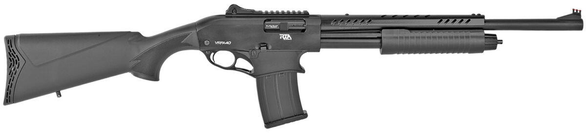 Rock Island VRPA40 VRPA40 12 Gauge 3" 20" 5+1 Marine Black Anodized Rec Black Synthetic Stock Right Hand 1 119983