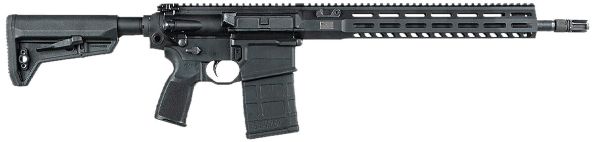 Sig Sauer R716I16BTRD 716i Tread 7.62x51mm NATO 20+1 16", Black Hard Coat Anodized Metal Finish, Black Adjustable Telescopic Stock, Black Polymer Grip 1 120522