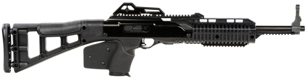 Hi-Point 3895TSCA 3895TS Carbine *CA Compliant 380 ACP Caliber with 16.50" Barrel, 10+1 Capacity, Black Metal Finish, Black All Weather Skeletonized Stock & Black California Paddle Grip Right Hand 1 120781