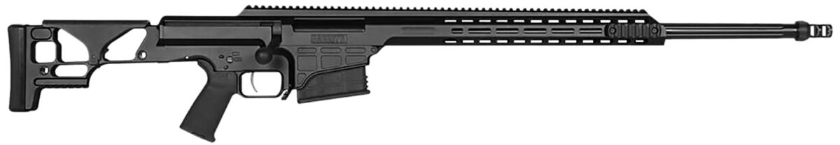 Barrett 18514 MRAD 308 Win 24" 10+1 Black Cerakote Black Fixed Adjustable Comb Stock Black Polymer Grip Right Hand 1 121524