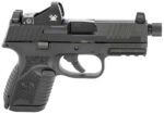 FN 66100803 509CT w/Optic 9mm Luger 10+1 4.32" Black Steel Threaded Barrel, Black PVD Optic Cut/Serrated Steel Slide & Polymer Frame w/Picatinny Rail, Vortex Viper Red Dot, Ambidextrous 2 123436