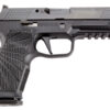Wilson Combat SIGWCP320F9BATS P320 9mm Luger 17+1 4.70" Black Steel Barrel, Black DLC Serrated Stainless Steel Slide, Black Polymer Frame w/Picatinny Rail, Straight Trigger, Black Polymer Grip 2 125554