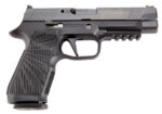 Wilson Combat SIGWCP320F9BATS P320 9mm Luger 17+1 4.70" Black Steel Barrel, Black DLC Serrated Stainless Steel Slide, Black Polymer Frame w/Picatinny Rail, Straight Trigger, Black Polymer Grip 2 125554