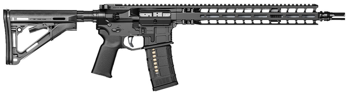 Radian Weapons R0037 Model 1 Carbine 223 Wylde 30+1 14.50" Pinned & Welded Barrel, Black, Billet Rec/M-Lok Handgaurd, Magpul Grip & CTR Stock, Dead Air Keymo Flash Hider, Ambi Controls, Vertex Trigger 1 126434