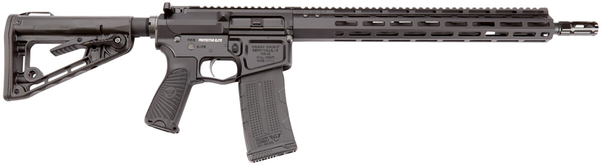 Wilson Combat TRPEC300HBL Protector Elite Carbine 300 HMR 30+1 16.25" Black Match Grade Barrel, Black Armor-Tuff Aluminum Receiver, Black Synthetic Wilson/Rogers Super Stoc Stock 1 131472