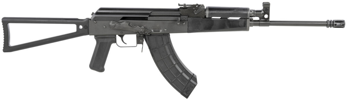 Century Arms RI4093N VSKA Trooper 7.62x39mm 30+1 16.50" Barrel w/Flash Hider, Black Hard Coat Anodized Aluminum Receiver, Fixed Triangle Stock, Polymer Grip 1 131871