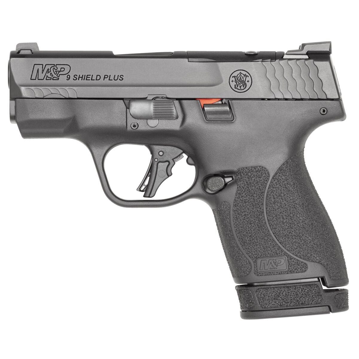 SMITH AND WESSON SHIELD PLUS OR 9MM 3.1" NTS 1 13534mponwhiteleft6c38