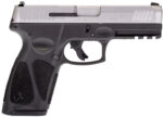 Taurus 1G3B94910 G3 Full Size Frame 9mm Luger 10+1 4" Matte Stainless Steel Barrel, Matte Serrated Stainless Steel Slide, Black Polymer Frame w/Picatinny Rail, Black Polymer Grip, Right Hand 2 135483