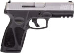 Taurus 1G3B94915 G3 Full Size Frame 9mm Luger 15+1 4" Matte Stainless Steel Barrel, Matte Serrated Stainless Steel Slide, Black Polymer Frame w/Picatinny Rail, Polymer Grip, Right Hand 2 135484