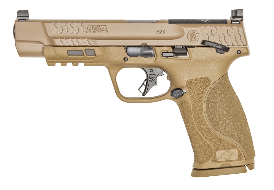 SMITH AND WESSON M&P9 M2.0 9MM FDE 17+1 5" OR 1 135698b8f